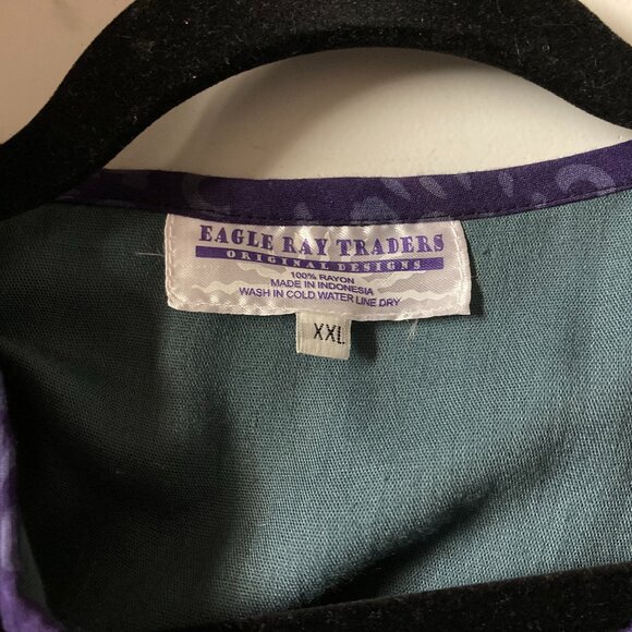 Eagle Ray Traders Multicolored Batik Coin Jacket - Picture 3 of 3